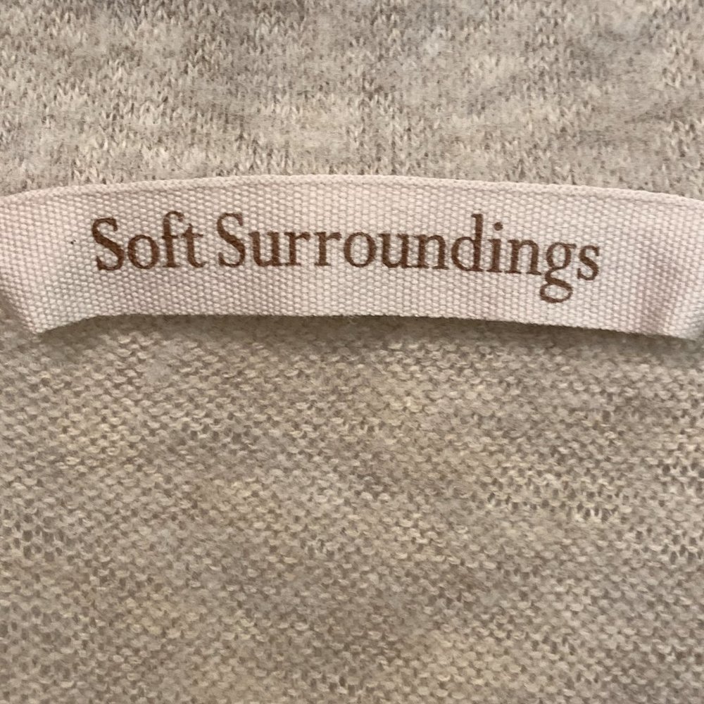 Soft Surroundings Soft Pullover Hilo Sweater Sz S - image 3